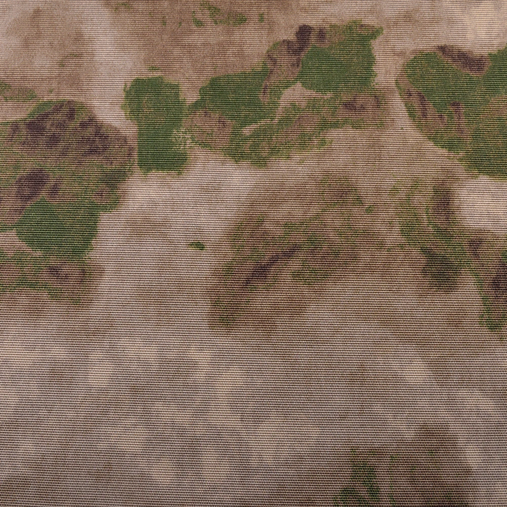 Custom Print 600D*1200D PU Coated Camouflage Atacs Fg Tear-Resistant Waterproof Digital Camo Fabric Oxford Fabric