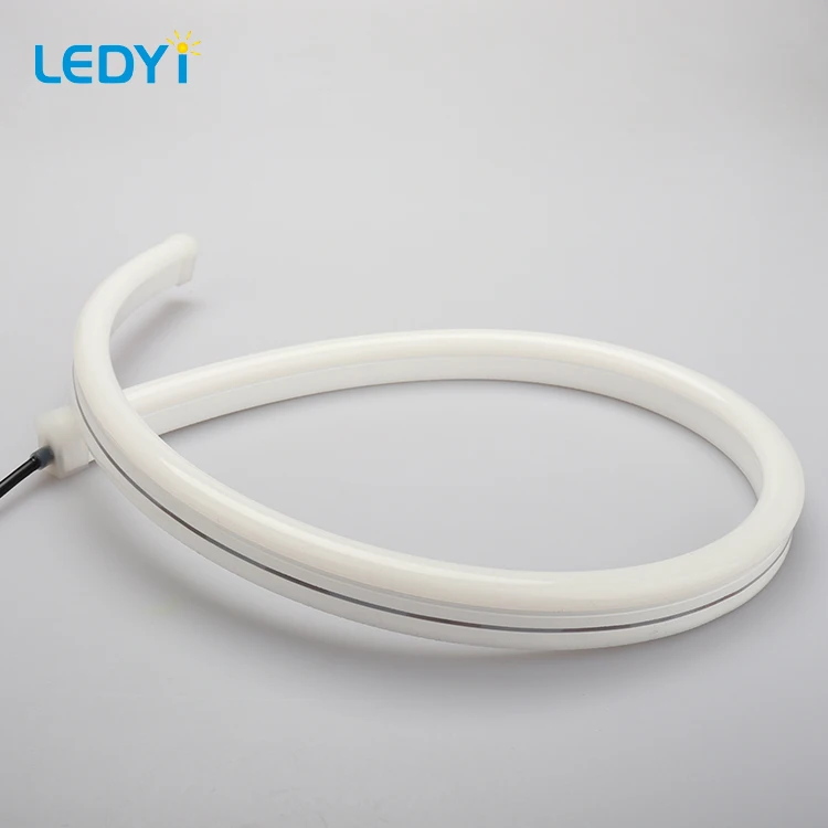 
35 meters per reel super long constant current 1225 size side view silicone neon light 