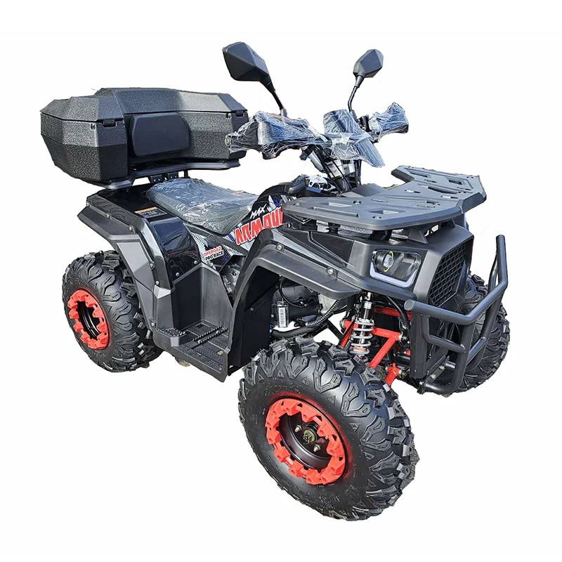 180cc ATV Quad GY6 engine quads ATVs 4 wheel Quad Bike adult ATV with rear box(FM200Y)