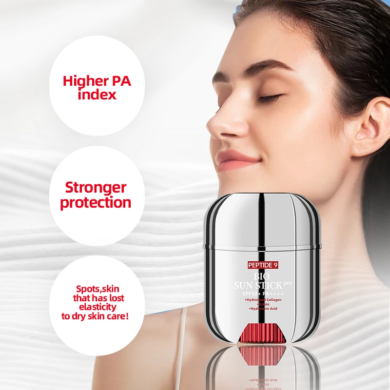 Peptide 9 Bio Sun Stick SPF50 Portable UV Protection Sunscreen Stick