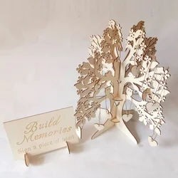 Manufacture wholesale Wooden handicraft ornaments creative wedding supplies wishing palm tree table home decoration
