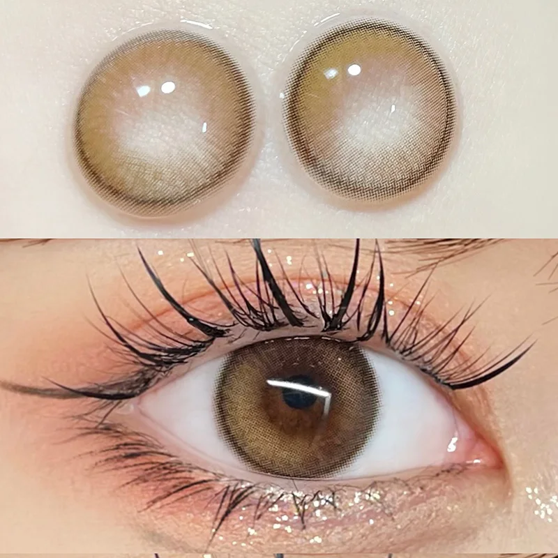 Liangguo wholesale colored contact lenses lentes de contacto de colores softlens