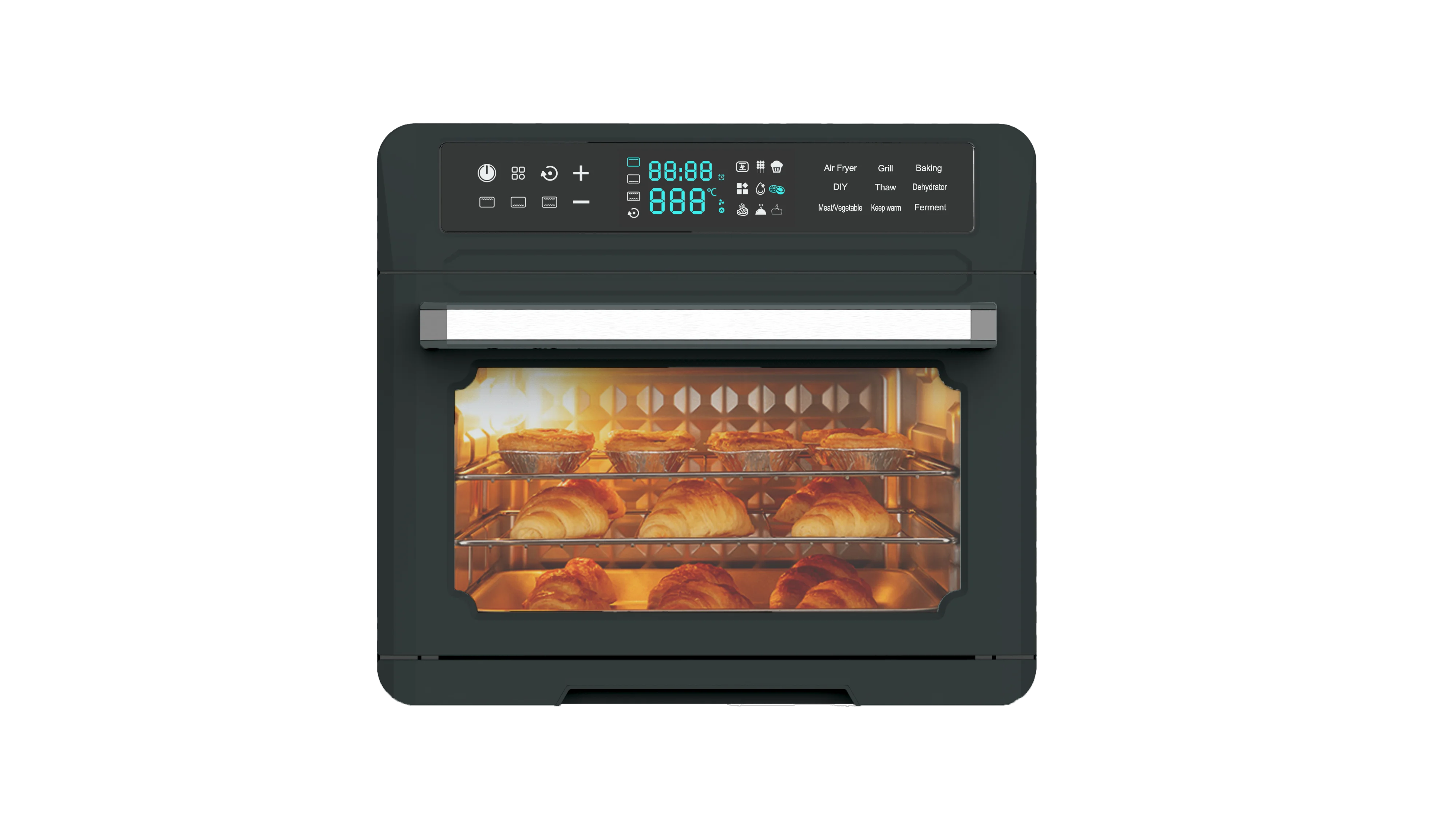 Professional kitchen appliance multifunction digital control Gtap06-25L 25L Air fryer oven