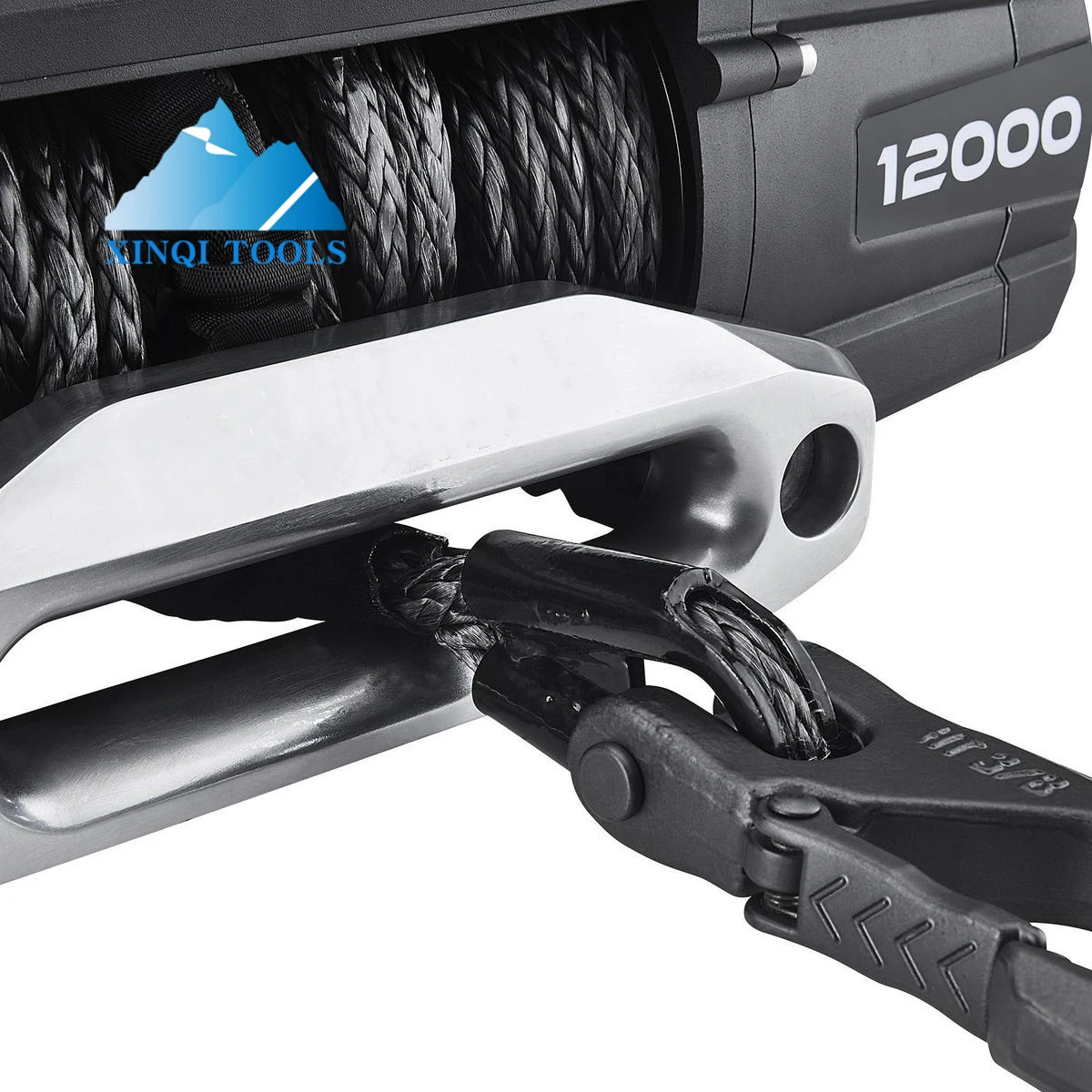 XINQI 12,000 Lb. Winch With Synthetic Rope And Wireless Remote