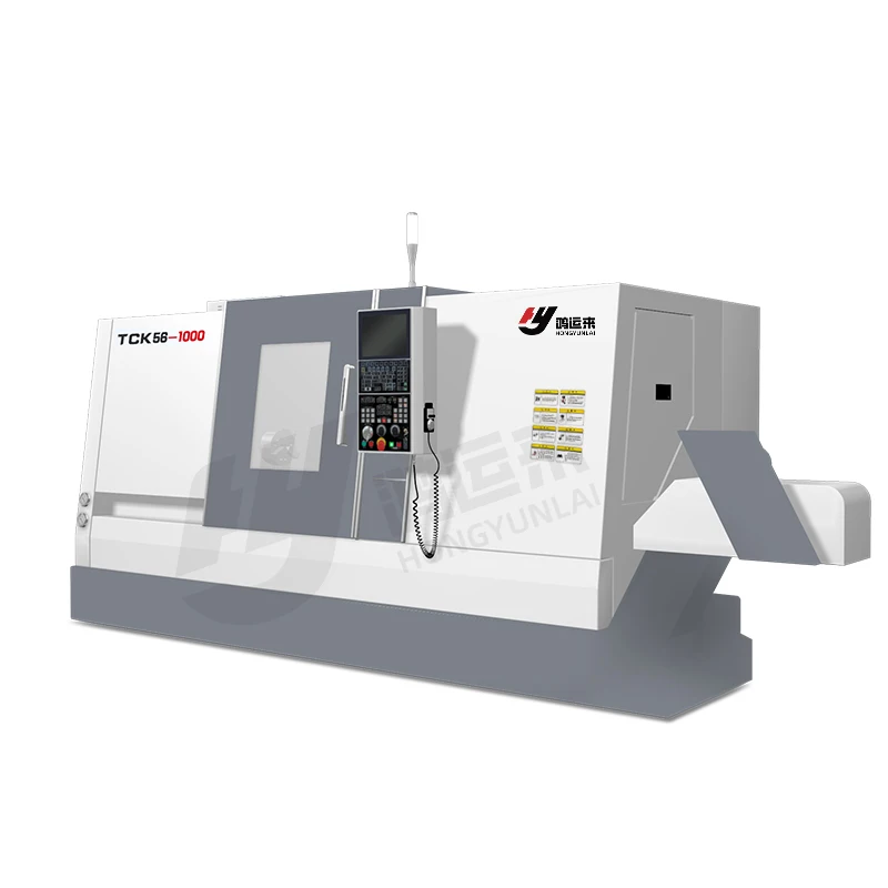 heavy duty lathe machine lathe and milling machine combo tck56-1000  High speed mini cnc lathe machine price