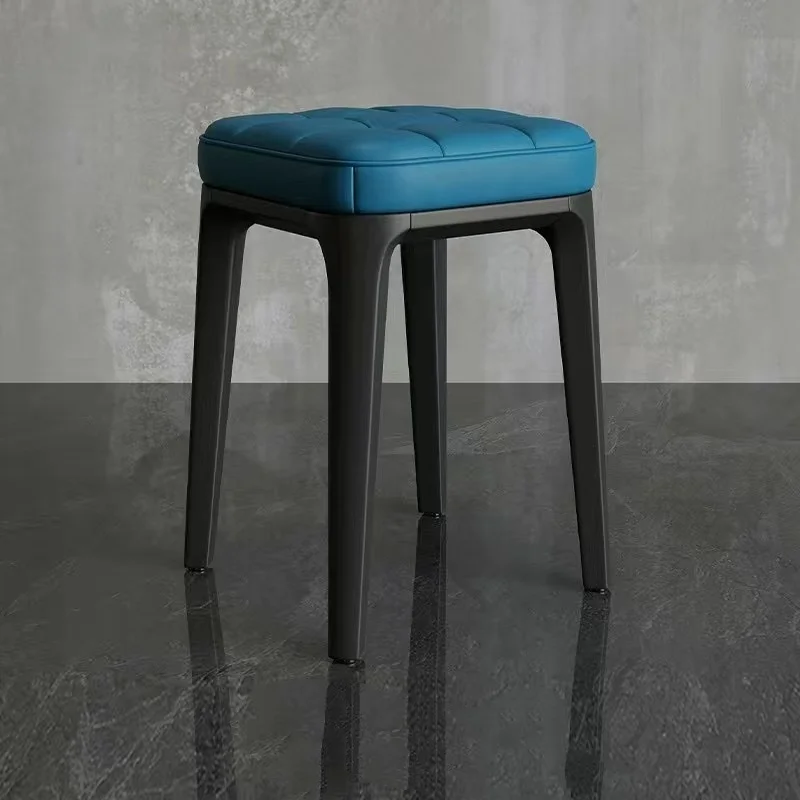 hot sale low price household light luxury modern soft chair minimalist dining chair colorful restaurant stackable stool