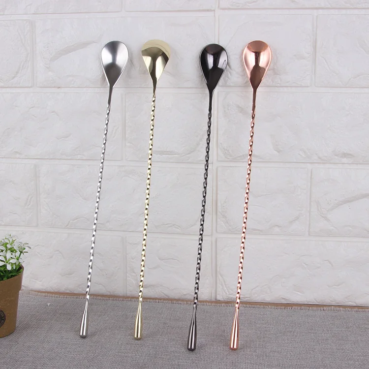 Muti-function Bar stirrer mixing spoon Stainless steel mixer stirrer Bar Spoon