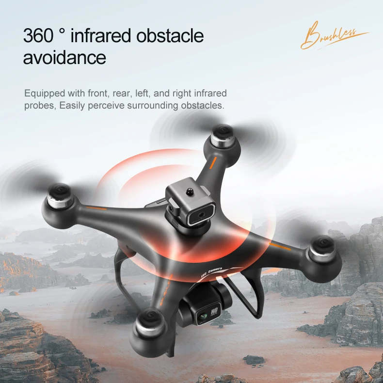 2025 Дрон S116 2 4g Wifi Квадрокоптер Fpv Профессиональный мини с камерой