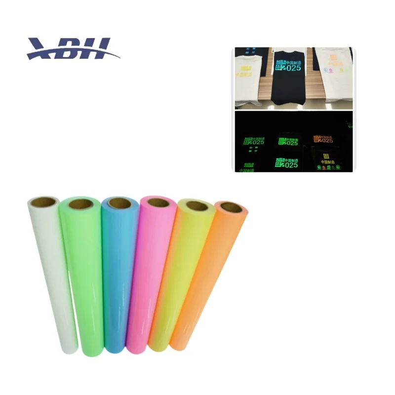 PU Decoration Transfer 30cm Dark The Light Tape Adhesive Sheets Lettering Pattern Glow Roll Pu Luminescent Vinyl Film