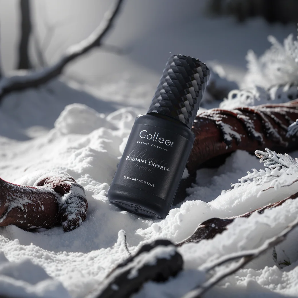 Gollee gollet second 8 weeks 4-22 degree 60-80f 30-75% humidity range Fake False Lash eyelash extension adhesive glue