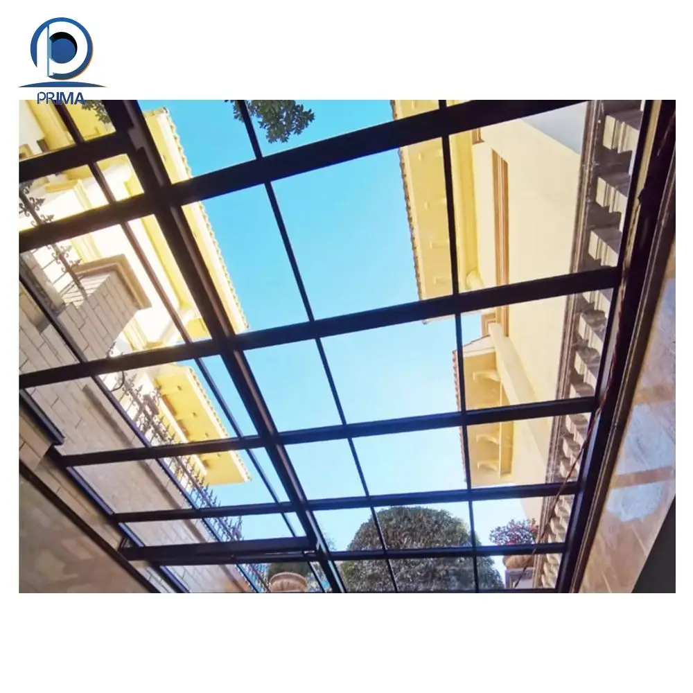 2024 Hot Sale Strong Aluminum sun rain shade doors canopy rain shelter awning Canopy Roof  Balcony Patio Cover  Canopy