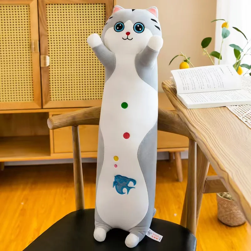 Sample free New Design  Plushies Wholesale Cute Slender cat shapee dog  Stuffed  Gifts OEM ODM plush toy