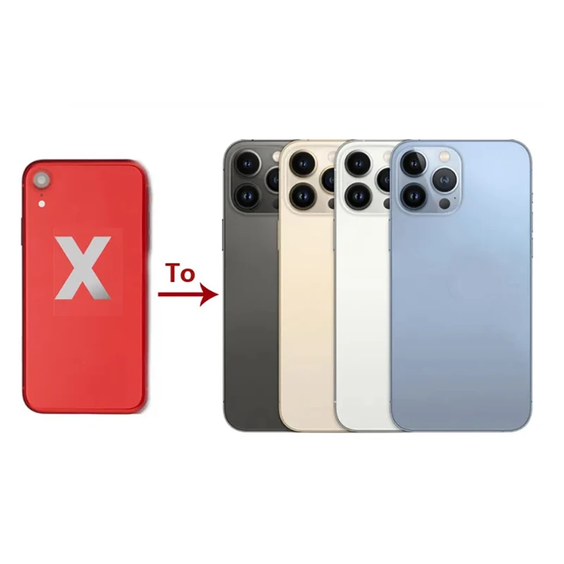 Задняя крышка корпуса для iPhone X Convert to 13