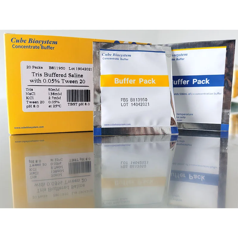 High quality phosphate buffered saline wash buffer PBS dry powder pH7.4