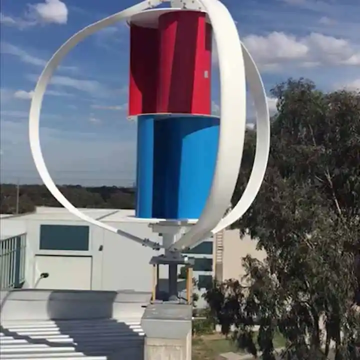 Renepoly Energy RX 1kw 1000W AC Output Low Speed Maglev Generator Vertical Wind Turbine