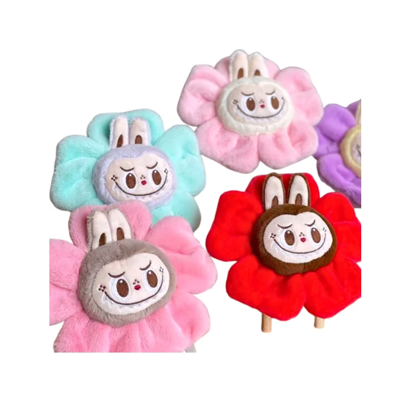 wholesaler Lala Rabbit Flower Pendant Blind Soft Plush Toy Crybaby Club Series Plush Flower Crybaby Mystery Cute Animal Keychain