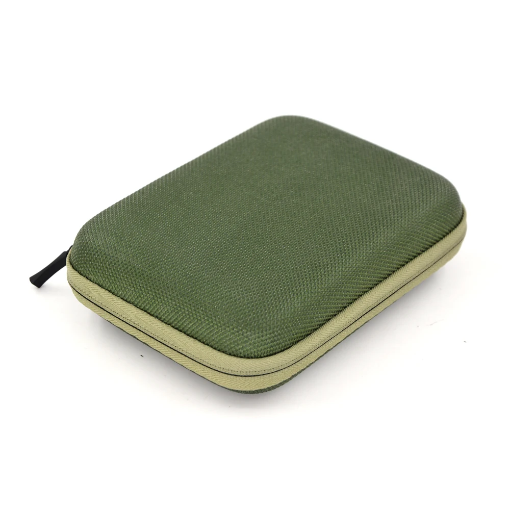 
High Quality Durable 1680D Custom HDD EVA Case 2.5 inch EVA External Hard Drive Case Portable 3.5 HDD Carrying EVA Bag 
