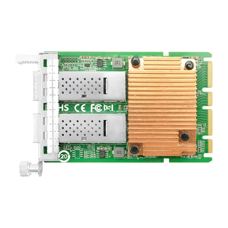 Lrlink LRES3026PF-OCP 100g сетевая карта OCP с волокнно-Оптической вилкой сетевые карты для сервера исходя из E810