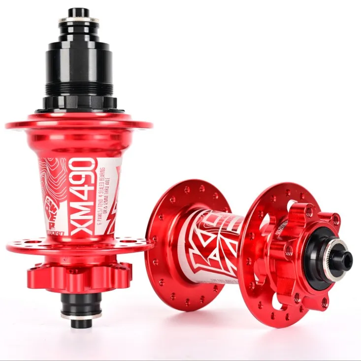 
KOOZER XM490 Bicycle hub 6 Claw 72 Ring 4 Pei Lin Mountain Bike Flower Drum Quick Release Barrel Shaft 28/32/36 Hole 