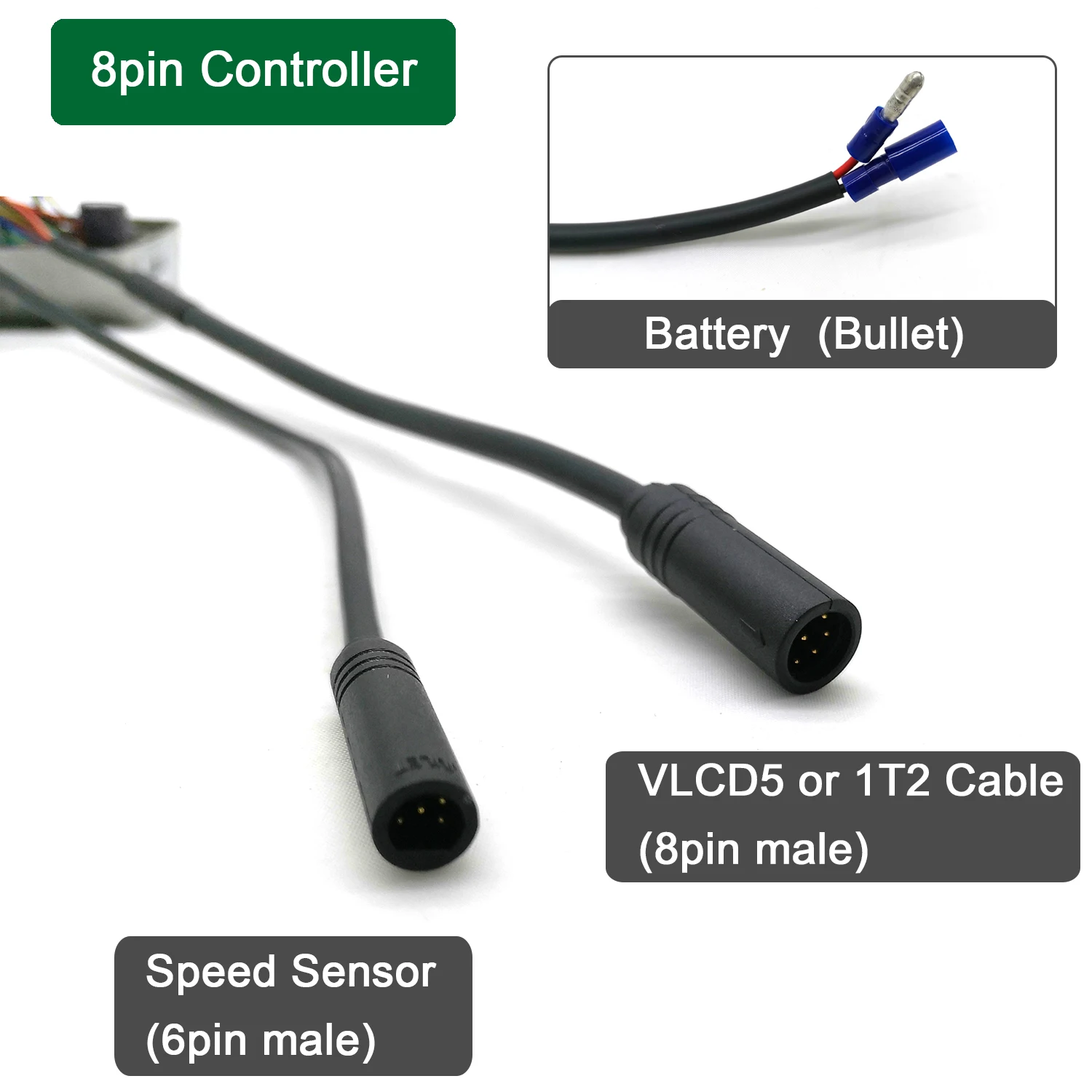 Greenpedel TSDZ2 Tongsheng Mid Drive Motor Controller 36V 48V 250W 350W 500W Electric Bicycle Ebike Controller