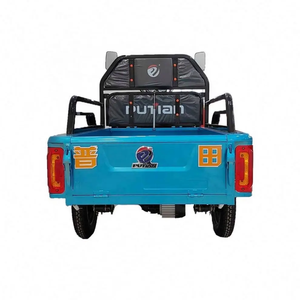Convenient Operation 24V Electric Site Slag Fertilizer Cargo Handling Motorised Tricycle With Cheap Shipping