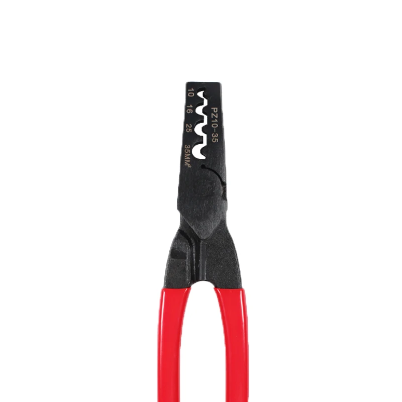 High Carbon Steel Germany Style Industrial Quality  Pliers Terminal Crimping Pliers  For Insulated and Non-Insulated Ferrules