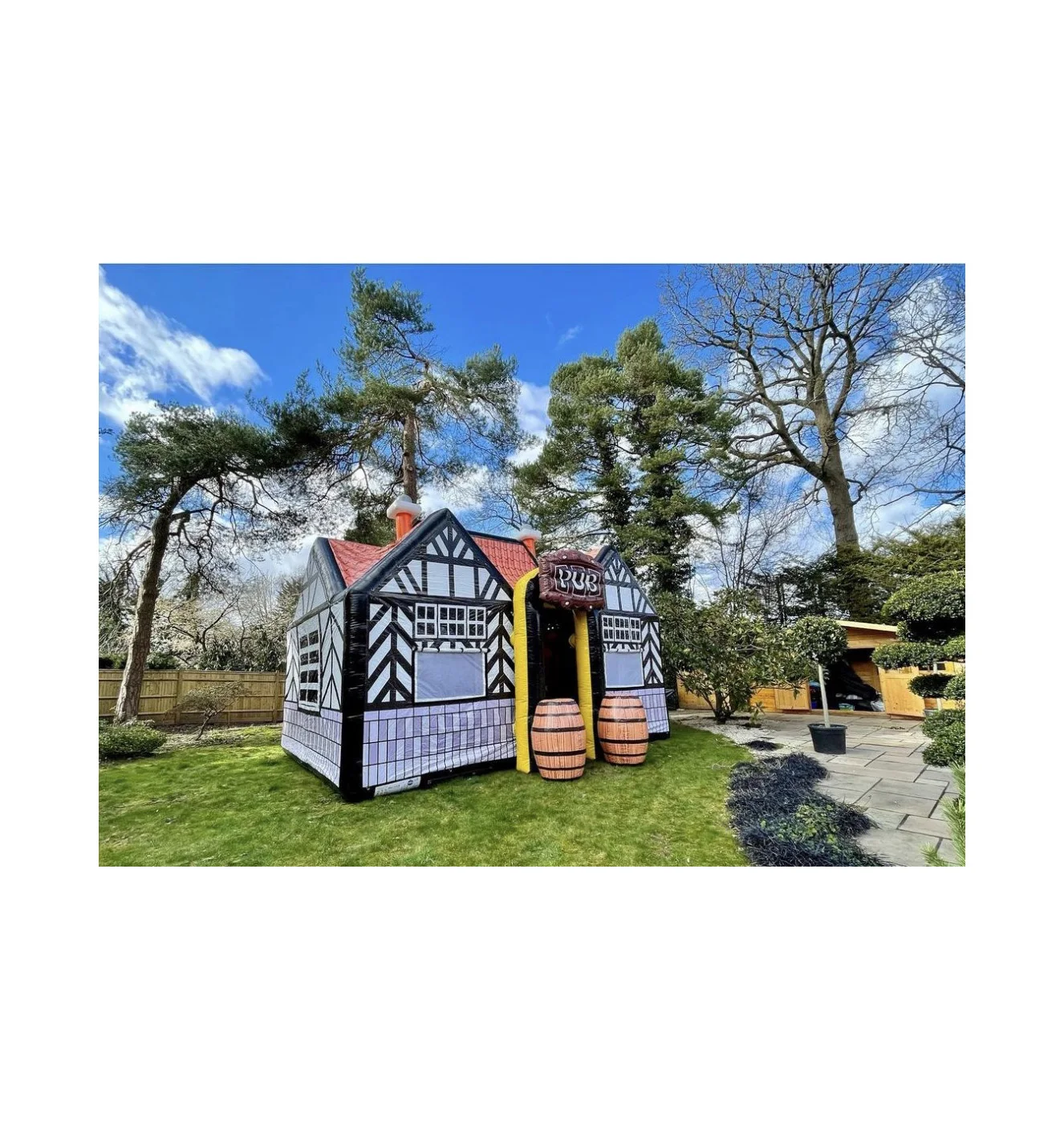 BOYI inflatable pub tent inflatable saloon bar house