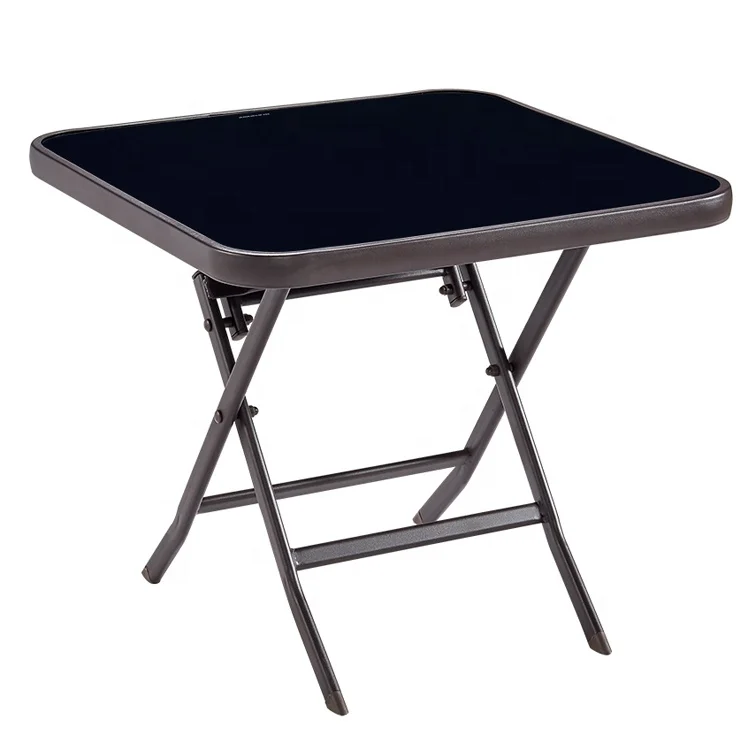 Cheap Manufacturer Tempered Glass Coffee Table Furniture Centre Glass Table Folding Dining Table