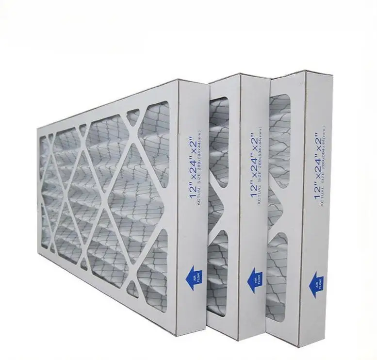 4 Pack 6Pack 24x24x1 20x20x5 16x20x1 20x20x1 MERV 8 Pleated Air Filter, AC Furnace Air Filter