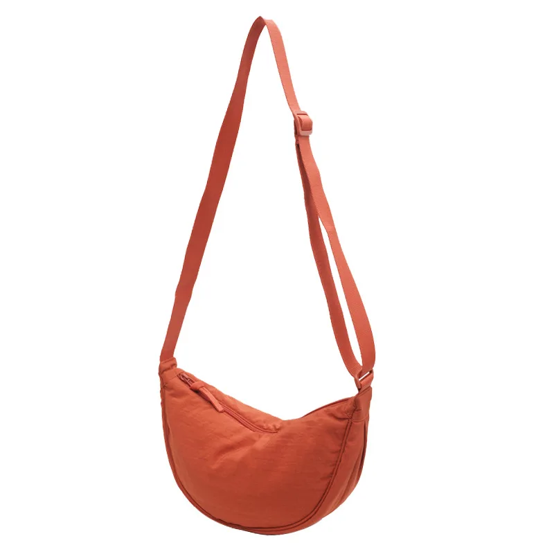 Water Resistant Nylon Dumpling Bag Shoulder Bag Fashion Purses, Crossbody Purse Dumpling Bag, Dumpling Pouch Clutch