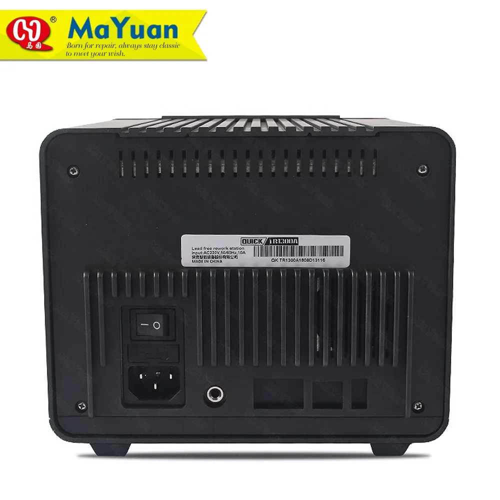 Mobile Phone PCB Repairing Machines QUICK TR1300A Intelligent Hot Air Soldering Gun Rework Station