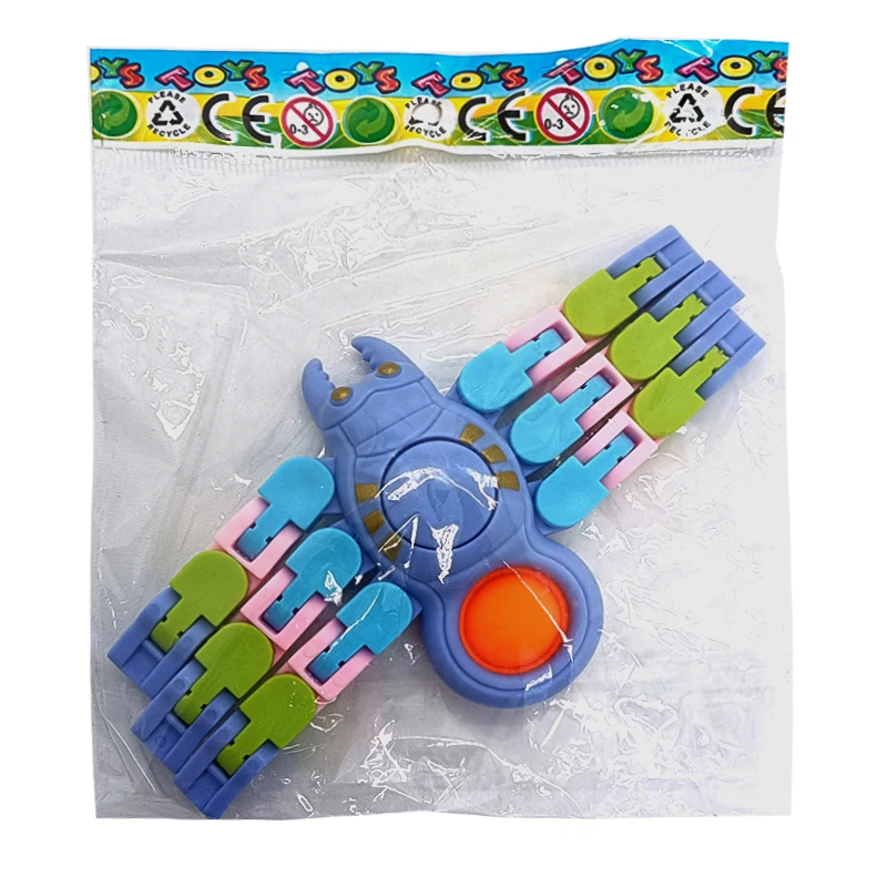 Popular New Design Wacky Tracks Spinning Finger Fidget Toy For Kids