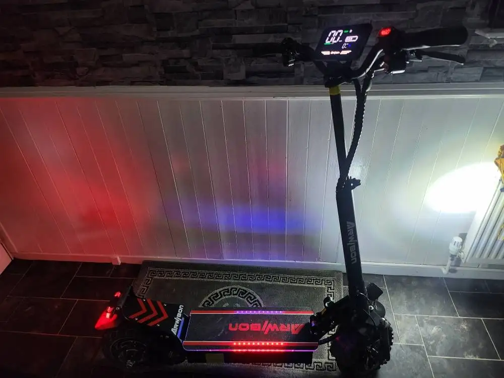 Arwibon Q30 Dropshipping USA Stock Hydraulic Suspension escooter e scooter 11 inch Heavy Duty Fast Electric Scooter