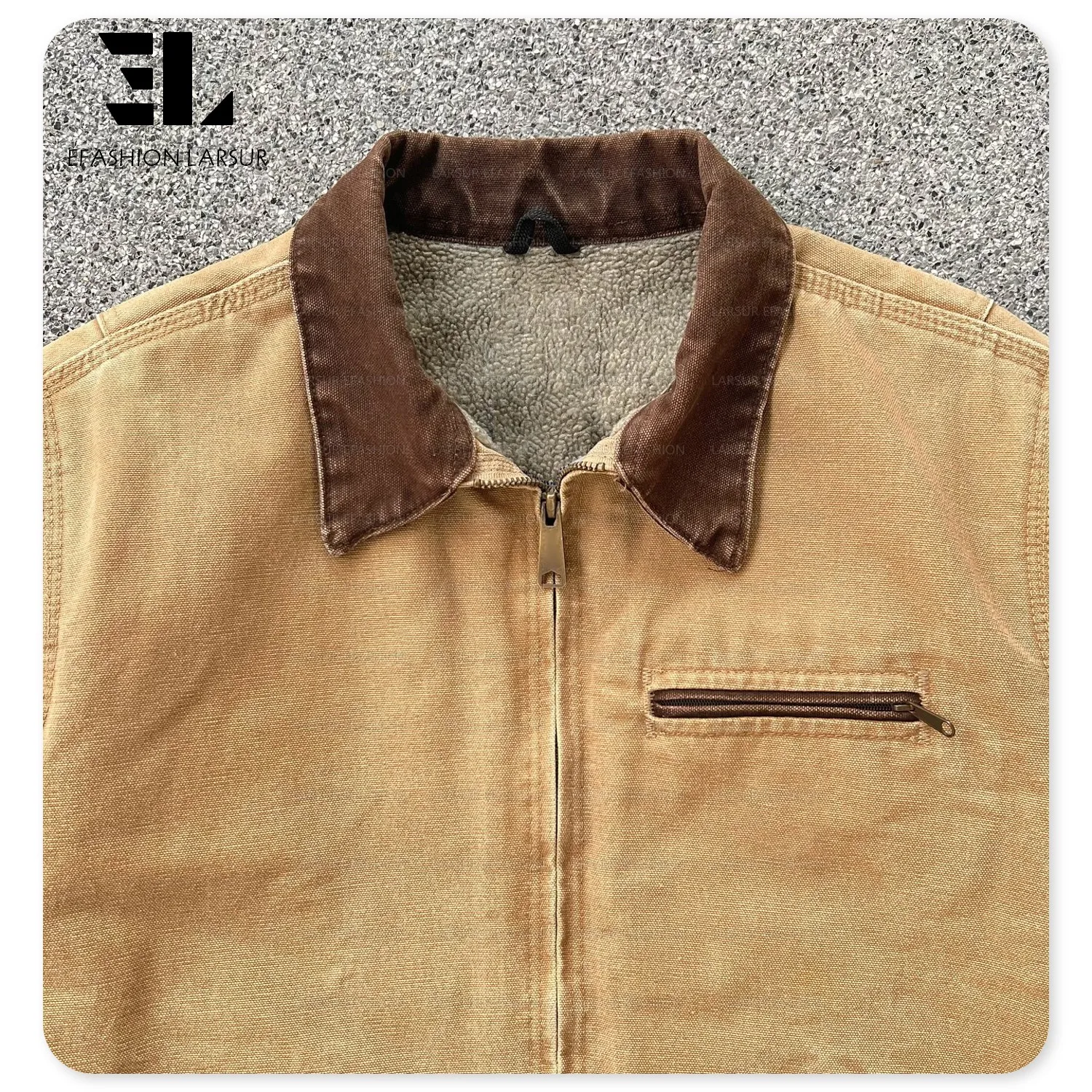 Куртка из плотной ткани