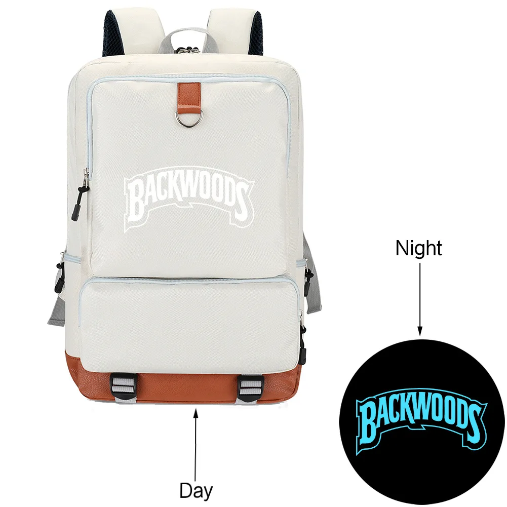 Wholesale Waterproof Cookie Backwoods Back Packs 600D Men Women Laptop Glow In Dark Backpacks For Traveling