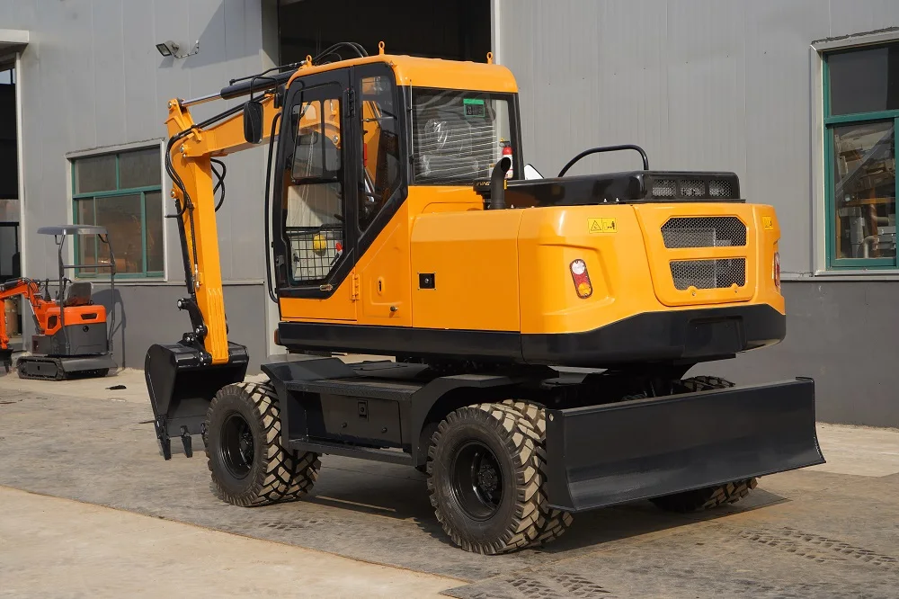 wheel excavator manufacturer in china BT9075 wheel excavator