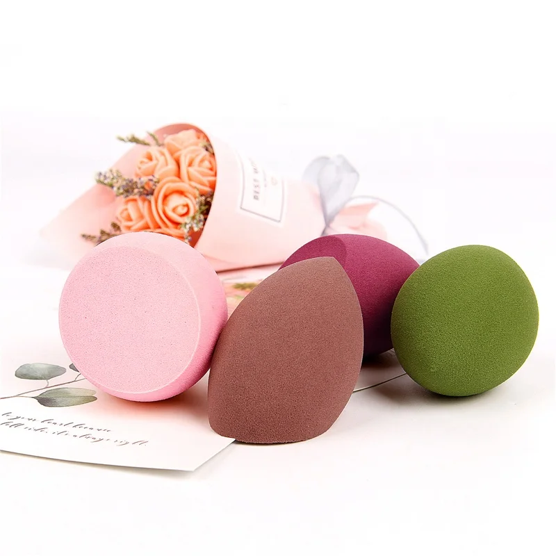 Yaeshii  New Beauty  Best hydrophilic  egg shaped cosmetic non-latex free sponge makeup sponge