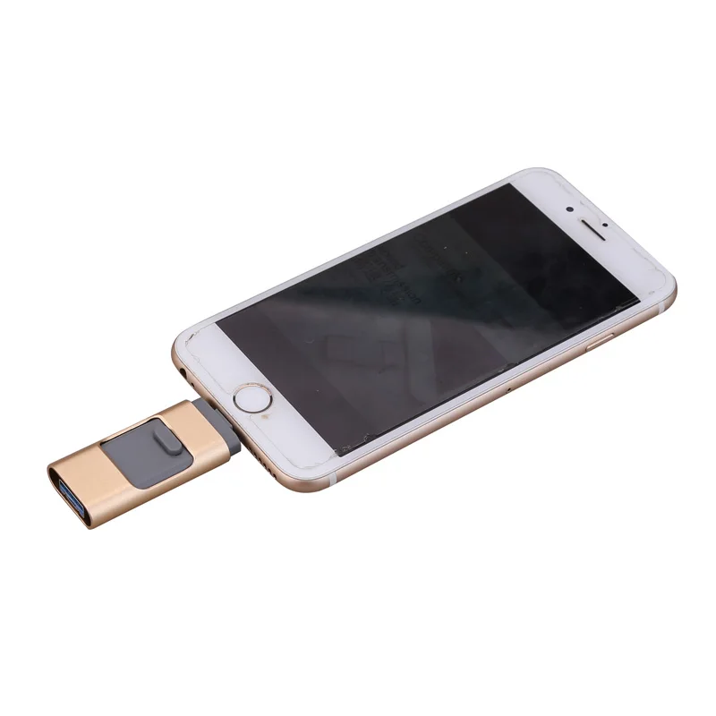 Otg usb флэш-накопитель металлический 128 Гб 64 ГБ 16 32 3 0 2 8 в 1 для мобильного телефона
