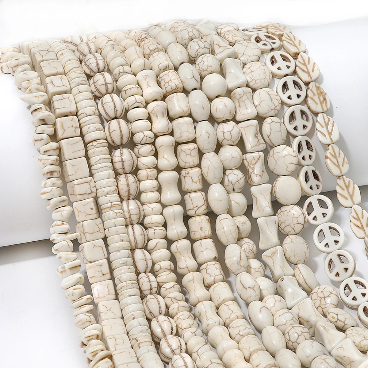 Factory Wholesale Price Stone Beads Various Shapes Loose Gemstone Beaded Accessories For DIY Bracelet Necklace Jewelry Making