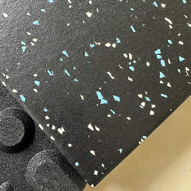 Хит продаж 15% напольное покрытие EPDM в горошек для тренажерного зала резиновая плитка износостойкая 20 мм фитнес-пол стационарного оборудования