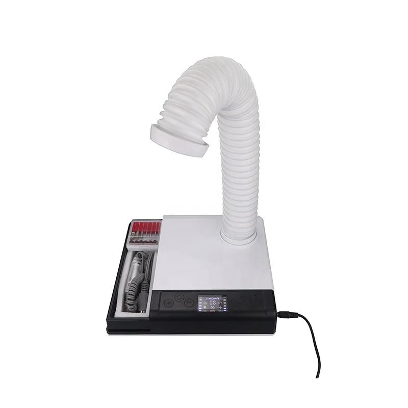 3-In-1 Nail Drill 65W Polisher Dust Suction Vacuum Cleaner 25000RPM Electric Drill Handpiece Machine