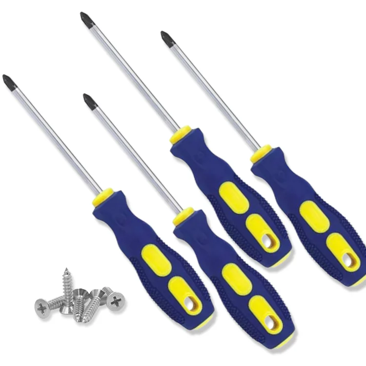China Factory Hand Tools Screwdriver  Phillip Slotted Magnetic Screwdriver