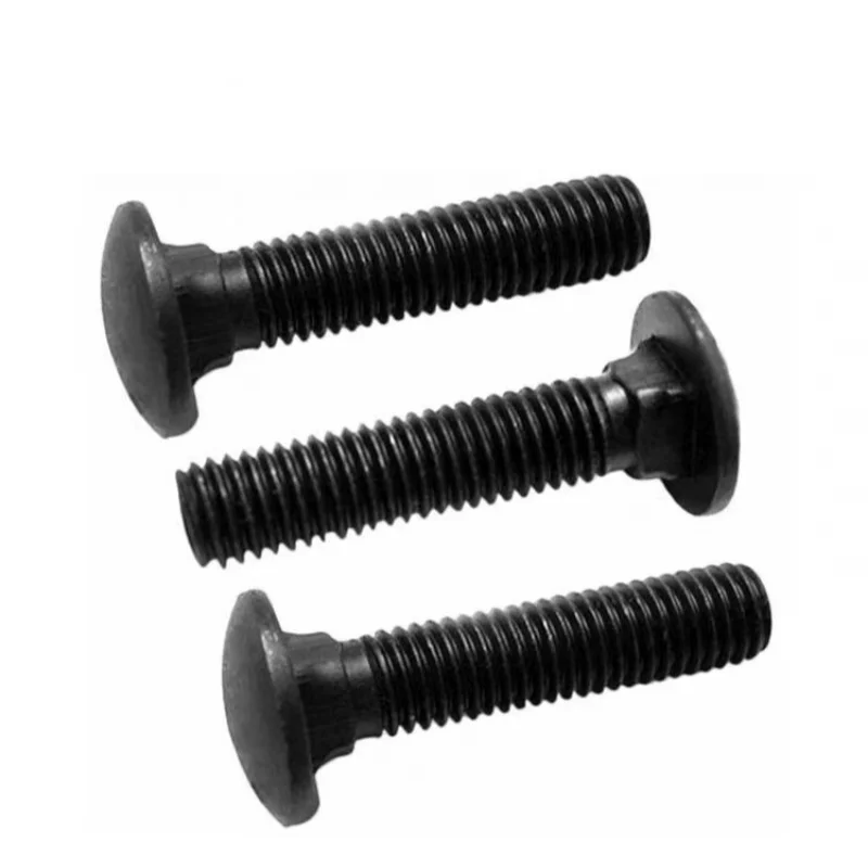 DIN 603 Carriage Bolt Cup Head Square Neck Bolts Made in China Available in Steel Stainless Steel Zinc Plain Finish