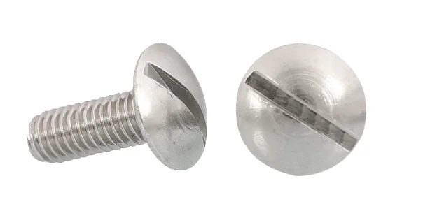M2 - M10 Stainless Steel 304 Large Round Head Slotted Machine Screw