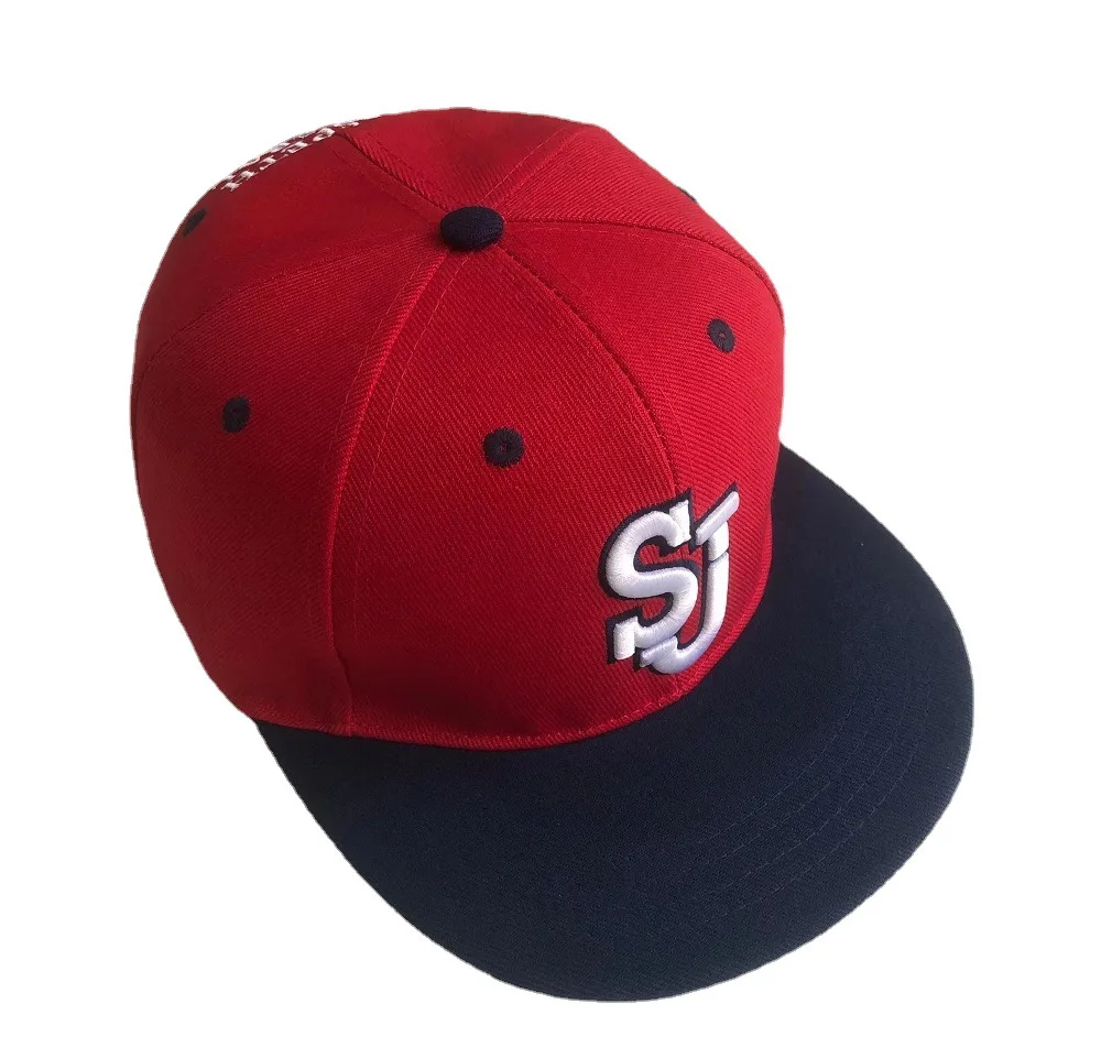 Wholesale New style gorras era fitted hat Sports Caps 3D embroidery Custom Logo Flat Brim Snapback Basketball Hats For Men