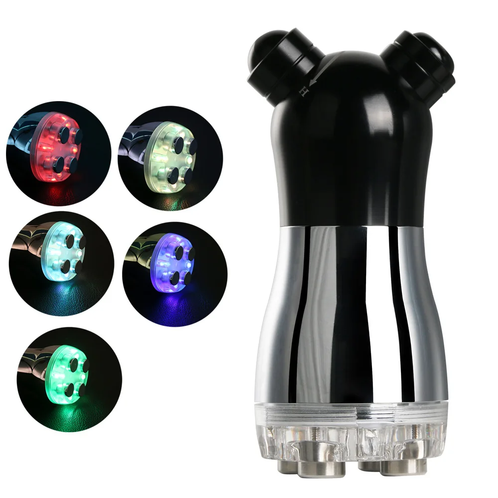 Micro Current Beauty Machine Face Lifting Light Therapy Massager Skin Rejuvenation No-Needle Mesotherapy Device