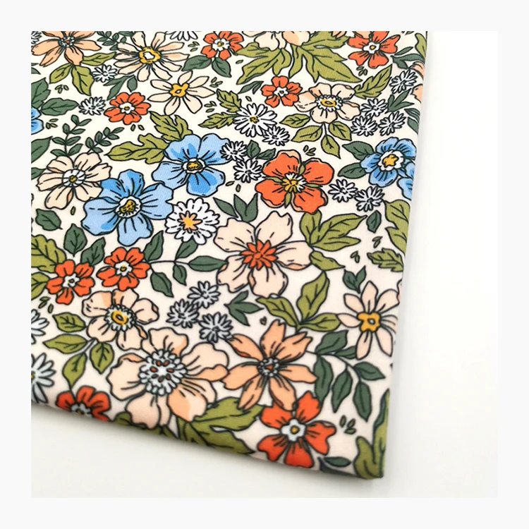 250gsm Polyester knit custom fabric printing stretchy dbp double brushed poly fabric