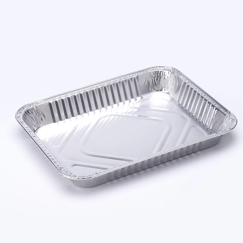 8389 Pakistan black and gold aluminum foil container for hot food luxury production line