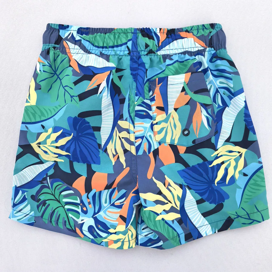 High Quality Woven Board Shorts for Kids Quick Dry Casual Beach Shorts with Pockets for Boys China Wholesale Swimwear Beach Wear