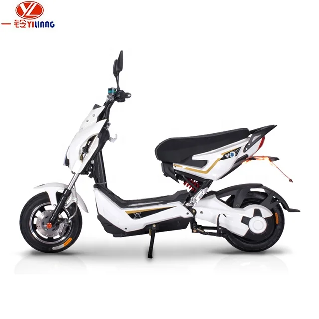 2024 New 800w 1000w 1200w Adult Cheap 2 Seats Two Wheel City Moped Electric Scooter Motorcycle